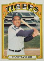 1972 Topps #511 Tony Taylor Baseball Card