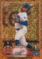 2023 Topps Gilded Collection #50 Mookie Betts Mini Diamond Gold Etch Baseball Card