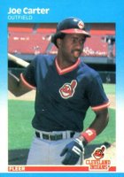 1987 Fleer Glossy #249 Joe Carter Baseball Card