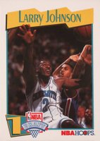 1991 Hoops McDonald's  #47 Larry Johnson Basketball Card