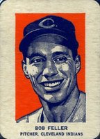 1952 Wheaties # Bob Feller Portrait Baseball Card