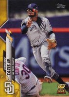 2020 Topps #168 Fernando Tatis Jr. Yellow Baseball Card