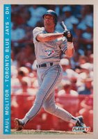 1993 Fleer Final Edition #F-295 Paul Molitor Baseball Card