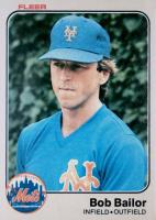 1983 Fleer #538 Bob Bailor Baseball Card