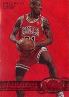 1997 Metal Universe #107 Dennis Rodman Precious Metal Gems Basketball Card