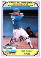 1984 Drake's #14 Bob Horner Baseball Card