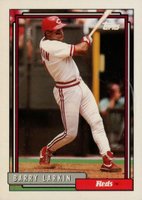 1992 Topps #465 Barry Larkin Baseball Card