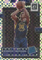 2022 Panini Donruss Optic #209 Bennedict Mathurin Checkerboard Basketball Card