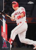 2020 Topps Chrome #1 Mike Trout Baseball Card