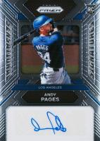 2024 Panini Prizm Sensational Signatures #SSAP Andy Pages Baseball Card