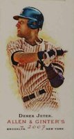 2007 Topps Allen & Ginter #150 Derek Jeter Mini-Bazooka Back Baseball Card