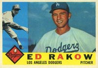 1960 Topps #551 Ed Rakow Baseball Card