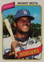 1980 Topps #104 Manny Mota Baseball Card