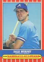 1987 Fleer Baseball All-Stars #29 Dale Murphy Baseball Card
