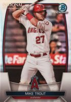 2023 Bowman Chrome National #1 Mike Trout Baseball Card