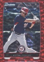 2012 Bowman Prospects #BP10 Bryce Harper Silver Ice Red Baseball Card