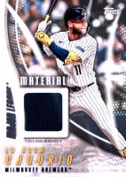 2025 Topps Major League Material #MLM2JC Jackson Chourio Series 2 Baseball Card