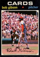 1971 O-Pee-Chee #450 Bob Gibson Baseball Card