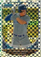 2013 Bowman Chrome Mini  #311 Aaron Judge Xfractor Baseball Card
