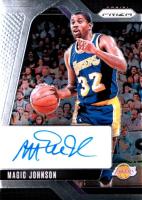 2024 Panini Prizm Signatures #SIGMJL Magic Johnson Basketball Card