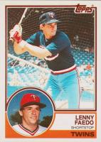 1983 Topps #671 Lenny Faedo Baseball Card