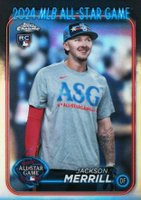 2024 Topps Chrome Update 2024 All-Star Game Chrome #49 Jackson Merrill Baseball Card