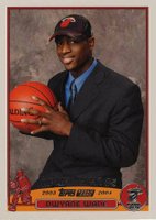 2003 Topps #225 Dwyane Wade Basketball Card