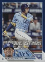 2023 Topps #215 Wander Franco Royal Blue Baseball Card