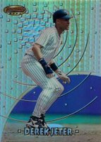 1997 Bowman's Best #82 Derek Jeter Refractor Baseball Card