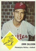 1963 Fleer #51 John Callison Baseball Card