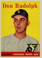 1958 Topps #347 Don Rudolph Baseball Card