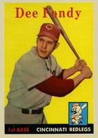 1958 Topps #157 Dee Fondy Baseball Card