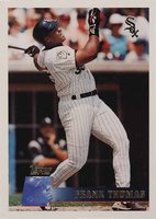 1996 Topps #100 Frank Thomas Baseball Card