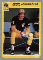1985 Fleer #462 John Candelaria Baseball Card
