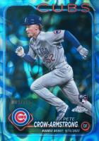 2024 Topps Chrome Update #USC158 Pete Crow-Armstrong Aqua/Blue Lava Lamp Baseball Card