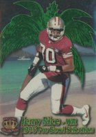 1995 Pacific Crown Royale Pro Bowl Die-Cut #PB-14 Jerry Rice Football Card