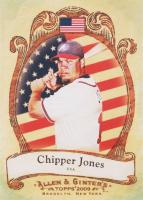 2009 Topps Allen & Ginter National Pride #NP7 Chipper Jones Baseball Card