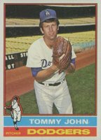 1976 Topps #416 Tommy John Baseball Card