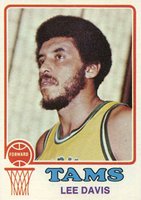 1973 Topps #253 Lee Davis Basketball Card