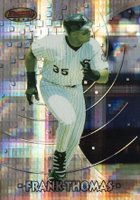 1997 Bowman's Best #38 Frank Thomas Atomic Refractor Baseball Card