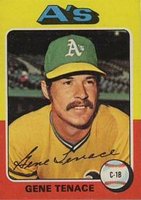 1975 Topps Mini #535 Gene Tenace Baseball Card
