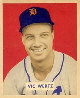 1949 Bowman #164 Vic Wertz Baseball Card