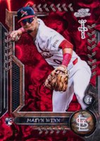 2024 Topps Cosmic Chrome X Cactus Jack #43 Masyn Winn Red Refractor Baseball Card