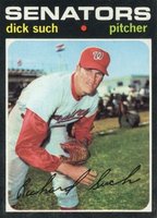 1971 Topps #283 Dick Such Baseball Card