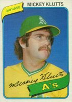 1980 Topps #717 Mickey Klutts Baseball Card