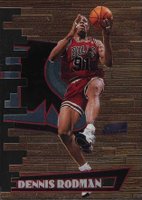 1997 Stadium Club Triumvirate #T1C Dennis Rodman Luminous Basketball Card