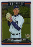 2006 Topps Chrome #309 Justin Verlander Baseball Card
