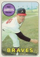 1969 Topps #282 Pat Jarvis Baseball Card