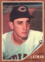 1962 Topps #145 Barry Latman Baseball Card