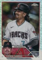 2023 Topps Chrome Update #USC220 Corbin Carroll SP Baseball Card